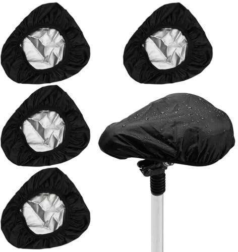 4 Pièces Housse Velo Imperméables - Durable Et Légère - Housse Selle Velo - Protection Contre La Pluie, Adapté À La Plupart Des Vélos Tels Que Les Vélos Route Les Vtt Et Les Vélos Trekking