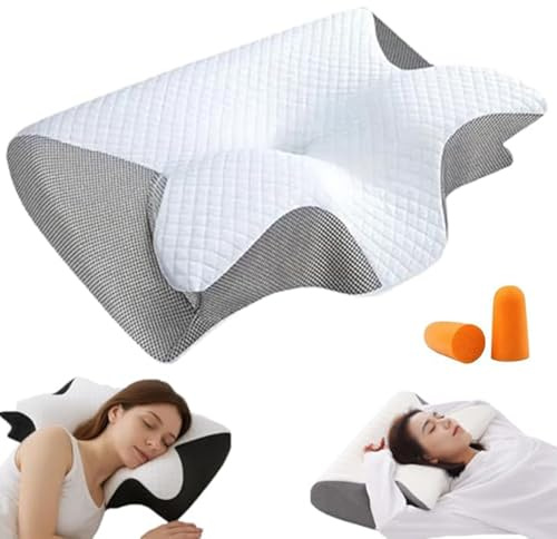 Cuscino Neckhaven, Cuscino Hospitality Neck Haven, Cuscini Cervicali In Memory Foam Neck Haven, Cuscini Antirussamento E Apnea Notturna, Con Fodera Rinfrescante Per Dormire Su Un Lato, Schiena Panci