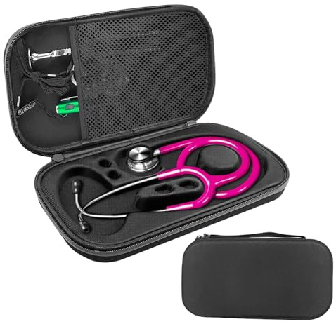 Stethoskop-Etui mit Griff, tragbare Krankenpflegetaschen für Krankenschwestern, wasserdichte, stoßfeste Stethoskop-Tasche, Zubehör für Krankenschwestern, Ärzte, schwarzes Krankenschwester-Zubehör für
