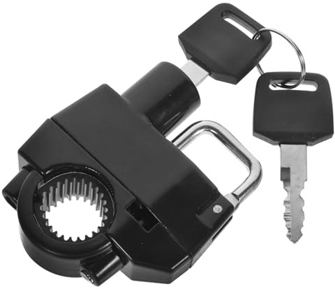 ELAYARD Candado Casco Moto Antirrobo de Aleación de Aluminio Ligero para Seguridad Bicicleta Scooter