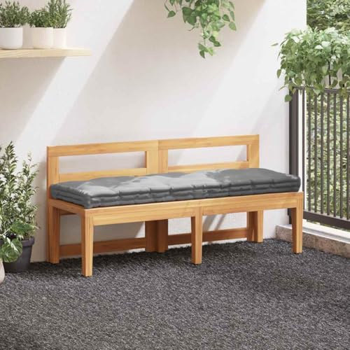 Generico Cuscino per Pallet e Pavimento in Cotone 120x40x7 cm Grigio,Casa e Giardino,Arredo,Cuscini per sedie-48677