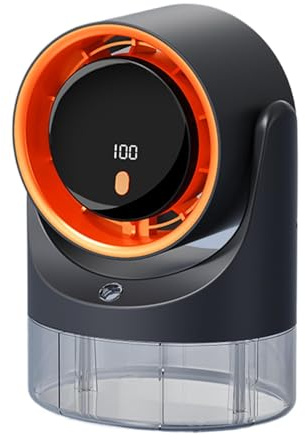 Ventilador de mesa pequeño,con depósito de agua, ajustable, USB recargable - Ventilador Portátil para Camping y Accesorios,para Hogar Dormitorio Oficina Verano Playa Camping Senderismo Escalada