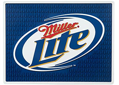 Miller Lite Bar Ausgießmatte – 30,5 x 22,9 cm