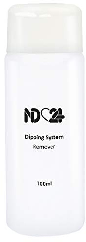 ND24 NailDesign® Dipping Powder Nails Entferner – Schonender Nagelkleber Entferner für Gelnägel & Kunstnägel – Einfache Anwendung zum Ablösen von Nail Dipping Powder & Gel Nägeln – 100 ml