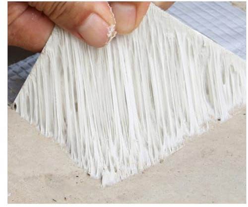 Butyl Tape with Aluminium Foil, Waterproof Tape for Outerdoor Use Sealing, Butyl Flashing Tape for Reparing Roof Wall Pipe Leakage 15CM X 5M