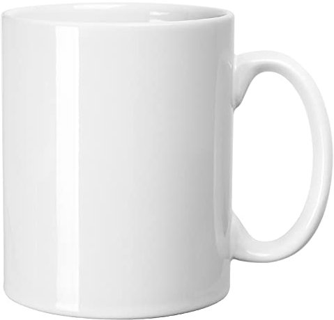 SHOWFULL Large Coffee Mug, 22 OZ Coffee Mugs, 650ml Smooth Ceramic Tea Cups, Big Capacity and Handle, for Office, Home, White