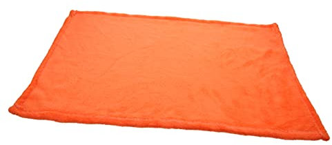 Homoyoyo Hundedecke Für Couch W?rmedecke Flanell Haustierbettwäsche Orange Hundedecke Coral Fleece-wurfhandtuch Flauschige Decken Korallenvlies- Blanquil Katzendecke Baby Pfirsich Künstlich