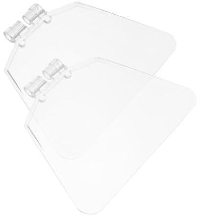 BESTonZON Zubehör 2St Mühlenschutz schleifmaschinen-zubehör Schleifmaschinenzubehör Schleifwerkzeugschutz Schutzvorrichtungen für Tisch Augenmaske winkel abdeckung