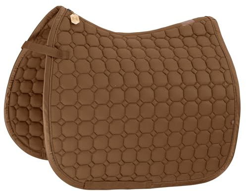 Eskadron Heritage Cotton Shetty Schabracke Almond/Black/True Blue/Vintage Green, Farbe:Almond
