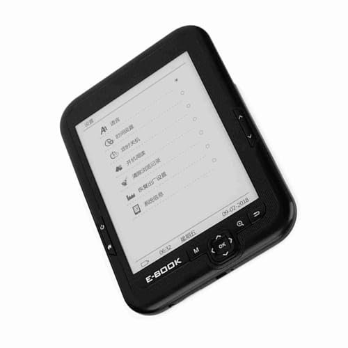 Ereader, Ebook E-Reader With 4G Digital Reading BK6006 1024 * 768 High Definition Flexible Ink Screen Ereader for Reading Enthusiasts (8GB)