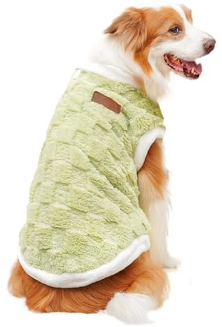 Pull pour Chien | Manteau d'hiver en Peluche pour Chien et Chat | Manteau d'hiver épais pour Chiens et Chats de Taille Moyenne et Grande