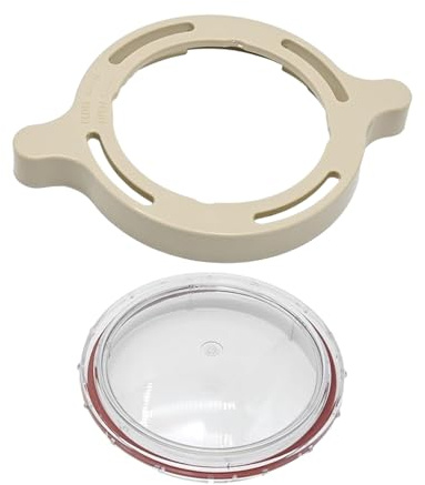 Generisch Tapa de bomba de piscina, cubierta de bomba de piscina, piezas de tapa de bomba de piscina, kit de reducción de bloqueo, kit de fabricación, reparación de accesorios para jardín al aire