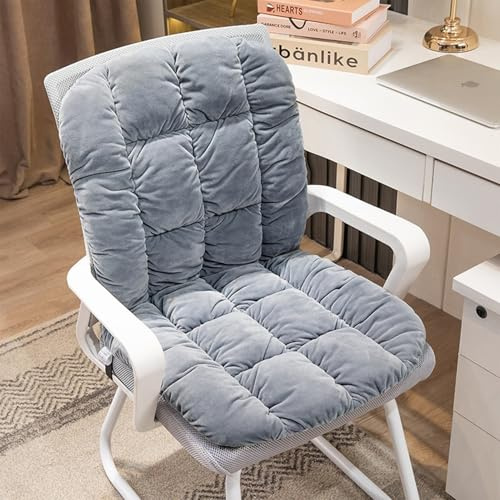 Beheiztes Stuhlkissen for Büro Mit Lordosenstütze, Beheiztes Sitzpolster, Großer Heizbereich, Beheizter Sitzbezug for Stuhl, Sofa, Couch(Grey 1,A)