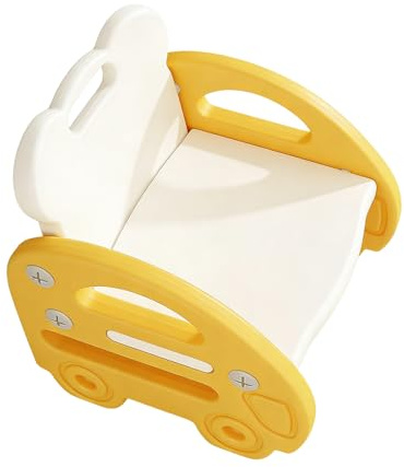 Kinderstuhl – robuster, tragbarer, niedlicher Sitz | Outdoor-Stuhl für Kinder, Hocker für Outdoor, Garten, Camping, Essen, Studium, Zuhause, Schule, Kindertagesstätte, Kindergarten, Blau, 1er-