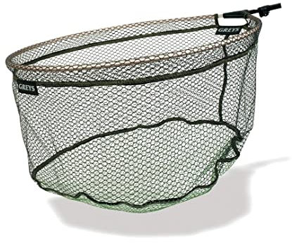 Greys Rubber Free Flow Spoon 20 Kescher Angelkescher Landing net Landingnet
