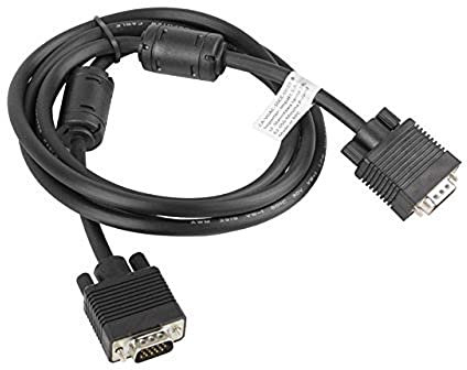 Lanberg+cable+VGA+M%2FM+shielded+with+ferrite+1.8m+black