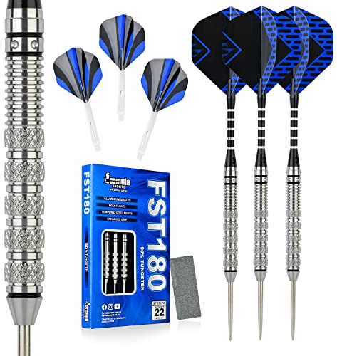 Formula dartpilar av 90 % volfram, 21 g/22 g/23 g/24 g, stålspets, dartpilar med aluminiumskaft + volframfat + dartvässare, dartpilar av volframstål (21 g)