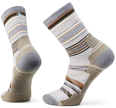 Smartwool Unisex Hike Light Cushion Panorama Crew Socks Hike Light Cushion Panorama Crew Socks