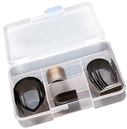YARNOW 18 Piezas Herramientas Para Marroquinería Herramientas Para Cuero Hechas Mano Para Hacer Carteras y Correas De Cuero Sacabocados