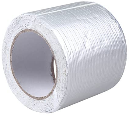 ULTECHNOVO Folienband Für Wasserdichte Reparaturen Klebeband Für Dachreparaturen Butylband Reparieren Schwellerreparaturband 10 Alufolienband Butylkautschukband Schiebedach Haushalt