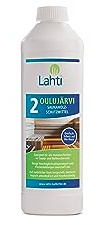 Lahti 2 OULUJÄRVI - Einzigartiger SaunaHolz-Schutz - Für alle Hölzer geeignet - Verhindert Wasser.- u. Schweißflecken - Schützt vor Verschmutzungen (0,5 Liter ohne Sprühkopf)