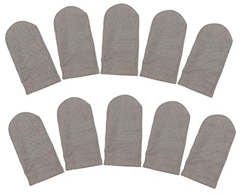 Angoily 10stücke Gamer-fingerabdeckungen Aus Rutschfeste Schweiß Und Touchscreen-fingerhüllen Atmungsaktive Fingerhüllen Für Gaming Fingerabdeckungen Für Gamer