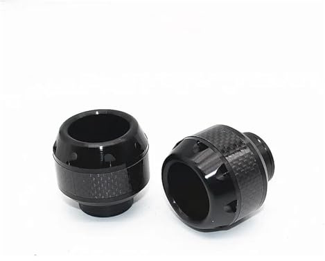 ainih Motorcycle Falling Protection Motorbike Scooter Tire Crash Protector Wheel Tyre Slider Moto Accessories Exterior 2Pcs(Black)