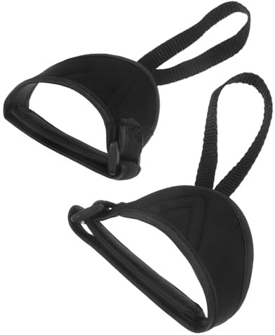 PartyKindom Bracelets pour Bâtons De Ski Ajustables Bandoulière De Fixation Stable pour Randonnée Et Ski Protection Anti-Glisse Et Confort pour Sports Outdoor