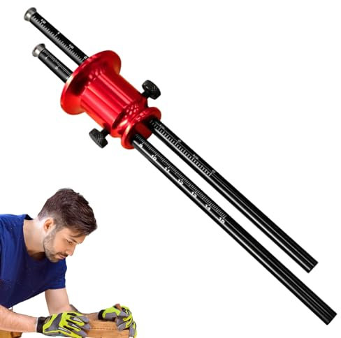 Calibro di marcatura, per la lavorazione del legno, righello di misurazione a doppia per mobili, mobili, progetti artigianali