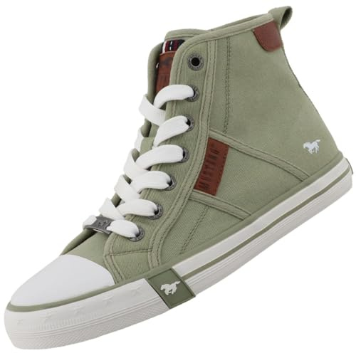 MUSTANG Damen Low-Top Sneaker, Frauen Halbschuhe