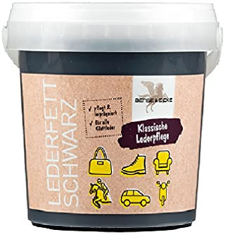 B & E Dubbing - Dubbin Leather Grease - Black, 35.27oz