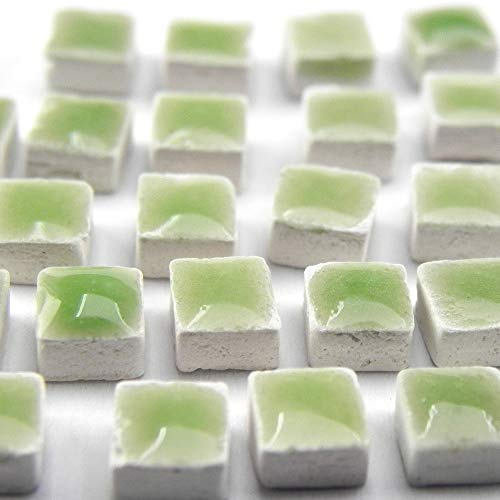 ALEA Mosaic Mini Mosaiksteine 5x5mm, 1000 Stück, Farngrün, WG06