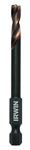 IRWIN Tools 1871053 Impact Performance Series 7/32-Inch Turbomax Black and Gold Drill Bit Bulk, 12-Pack