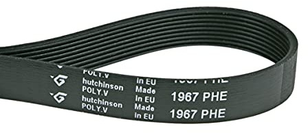 Hutchinson 1967 PH 9 E Riemen Rippenriemen Zahnriemen Antriebsriemen Keilrippenriemen elastisch Wäschetrockner Trockner Trocknerautomat kompatibel wie Arcelik Beko 2953240200