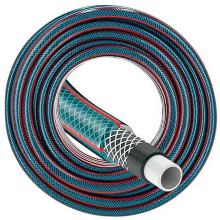 Kolor Gartenschlauch 4 lagig Wasserschlauch, Bewässerungsschlauch, Garten Bewässerung, Schlauch 1/2 Zoll, 3/4 Zoll, 1 Zoll, 20 meter, 30 meter, 50 meter, mit Kreuzgewebe (30, 3/4 Zoll)