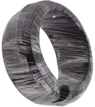 Fabater Bonsai Wire, Bonsai Training Wire 500g, Aluminum Wire Bendable Wire for Bonsai Trees, Floral, Gardening Branch Fixing, Potted Plant Decoration, Choose Your Size, Black (3.0mm)