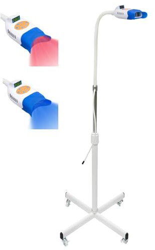 Bleaching Zähne, 36W 12V/3A Zahnbleaching Set Professionell, 6000 MW Ausgangsleistung Zahnaufhellung Licht 10 LED-Röhren