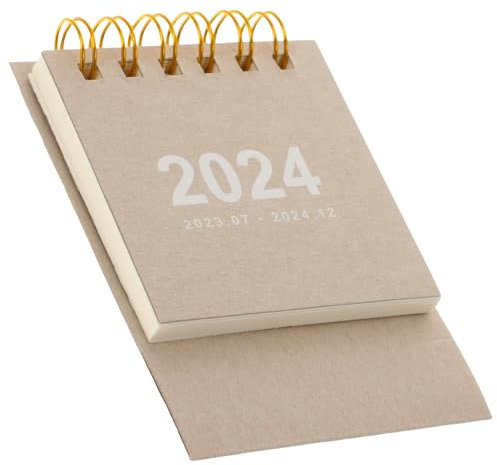 OFFSCH Mini Tischkalender Tragbarer Eleganter Tischkalender Mit Klaren Monats Und Wochentagen Für Büro Und Zuhause Praktisches Für Familie Und Freunde
