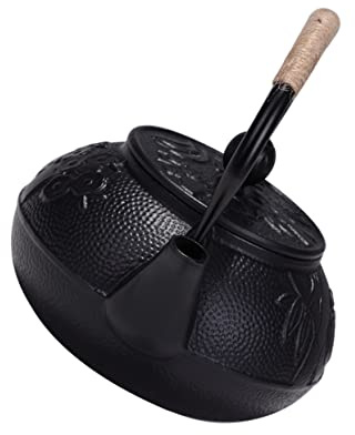 Théière en Fonte, cafetière, théière Japonaise, Carafe à Eau en métal, Bouilloire à café sifflante, Chauffe-café, théière avec Filtre, Multifonction
