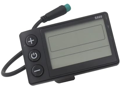Elektroroller Armaturenbretter mit Echtzeit-Geschwindigkeits-Akkuständen Kilometerzähler, sicheres Fahrradzubehör, Haltbarkeit, Fahrräder, Tachometer