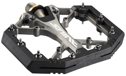 SHIMANO Fahrrad Flat Pedal Saint PD-G8040 Downhill Enduro grau/schwarz