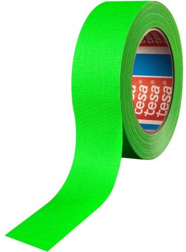 tesa 4671 Klebeband Neon Tape UV-Tape 38mm neongrün 25m