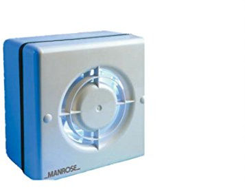 Manrose WF Range 4 5 6 Extractor Bathroom Wall Ceiling Window Fan (6 150mm PIR Model)