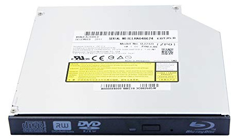 Masterizzatore Blu-ray interno di ricambio per Dell XPS 15 L502X 17 L702X 2010 2011 Toshiba Satellite L505 L505D L675 L655 L645D L305 6X 3D BD-RE DL BDXL 8X DVD+-R RW RAM Writer