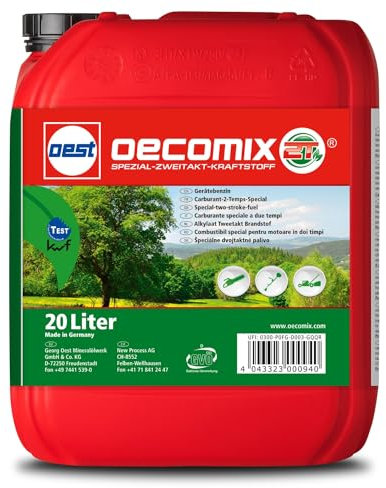 Motorsensen Motorsägen Heckenscheren Benzin Kraftstoff 2 Takt Oecomix Ökomix 20 Liter - 1:50