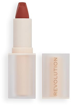 Revolution Lasting Kiss Lippenstift, Matte Formel, Ganztägiger Halt, Rebel Rust