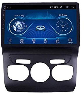 MLXABH Autoradio Navigatore Satellitare Ricevitore Stereo per Citroen C4L 2013-2017 unità Principale Navigatore Satellitare Lettore Multimediale Touchscreen Supporto Carplay Android Auto Comandi