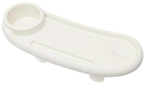 Supporto girevole 360 gradi, per passeggino, snack, per passeggino, per passeggino, porta bevande, supporto per telefono con clip regolabile, adatto per passeggino