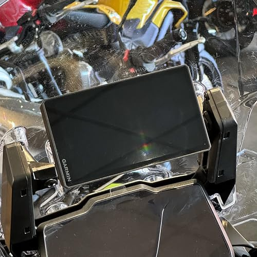 Soporte de navegación para motocicleta Garmin Zumo XT, XT2, patrón AMPS, Tomtom Rider 550| Adaptador para Triumph Tiger GT 1200