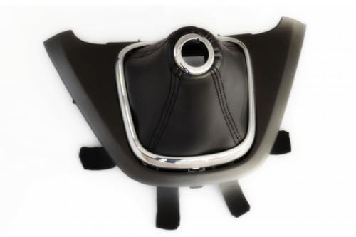 Ardillion PU Black Leather Gear Stick Shift Boot Gaiter Compatible with Honda CR-V III 2007-2012